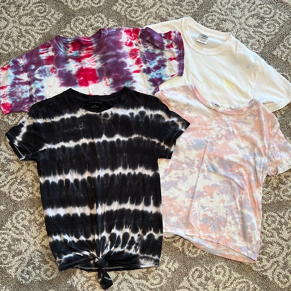 Tye dye shirt bundle